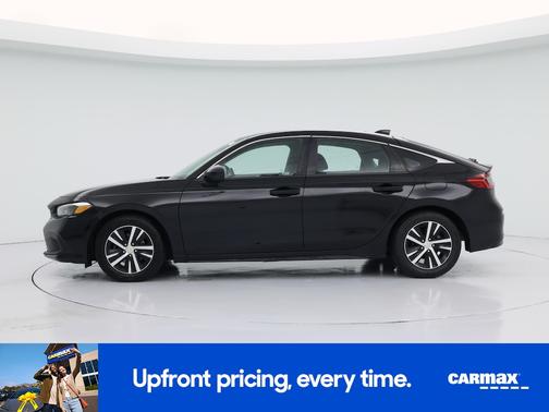 Black 2022 Honda Civic LX