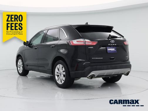 Black 2021 Ford Edge Titanium