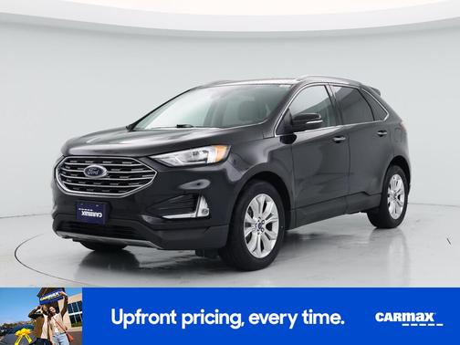 Black 2021 Ford Edge Titanium