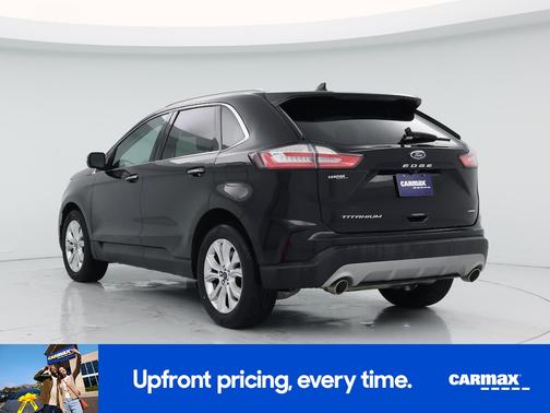 Black 2021 Ford Edge Titanium