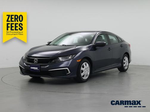 Gray 2020 Honda Civic LX