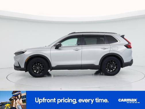 Silver 2025 Honda CR-V Hybrid Sport-L
