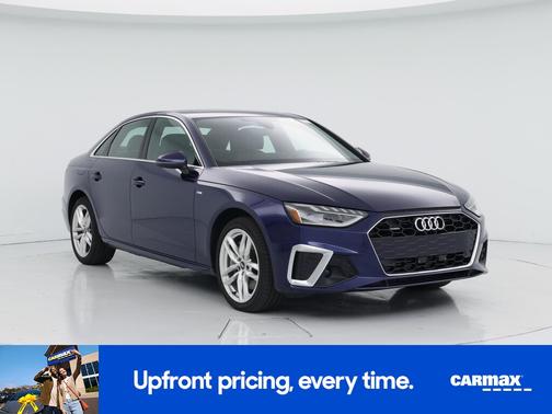 Blue 2020 Audi A4 Premium Plus