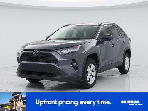 Gray 2019 Toyota RAV4 Hybrid LE