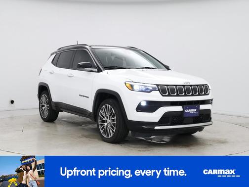 White 2022 Jeep Compass Limited