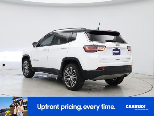White 2022 Jeep Compass Limited