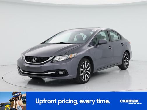 Gray 2014 Honda Civic EX-L