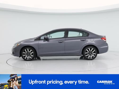 Gray 2014 Honda Civic EX-L