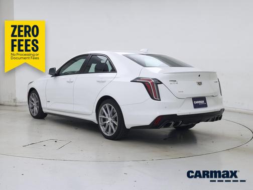 White 2022 Cadillac CT4-V