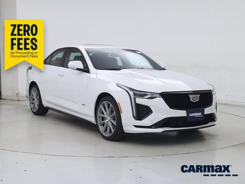 White 2022 Cadillac CT4-V