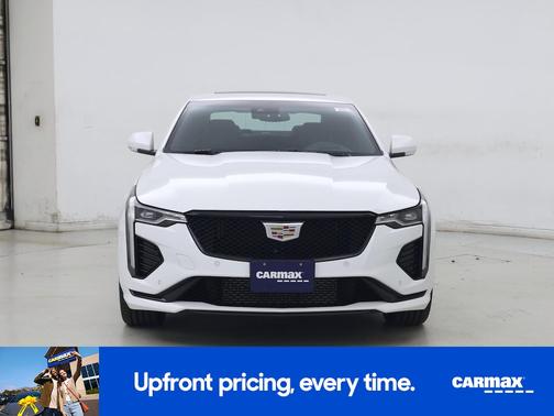 White 2022 Cadillac CT4-V