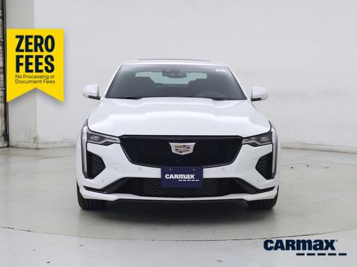 White 2022 Cadillac CT4-V