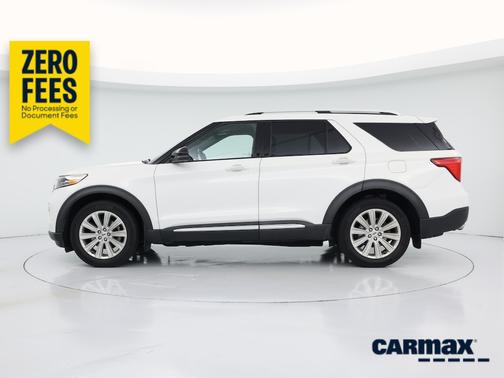 White 2020 Ford Explorer Limited