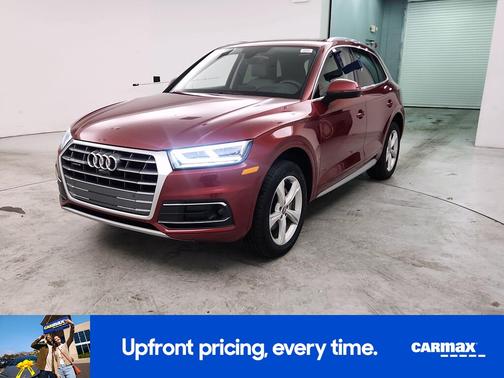 Red 2020 Audi Q5 Prestige