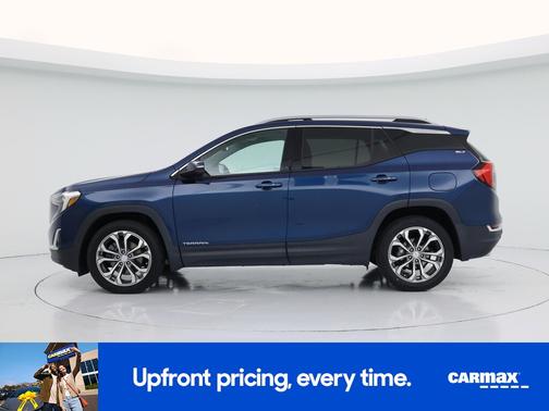 Blue 2020 GMC Terrain SLT