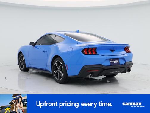 Blue 2024 Ford Mustang Ecoboost Premium