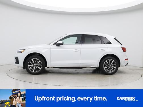 White 2021 Audi Q5 Premium Plus