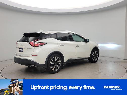 White 2016 Nissan Murano Platinum