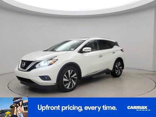 White 2016 Nissan Murano Platinum