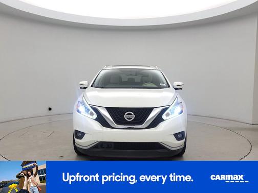 White 2016 Nissan Murano Platinum