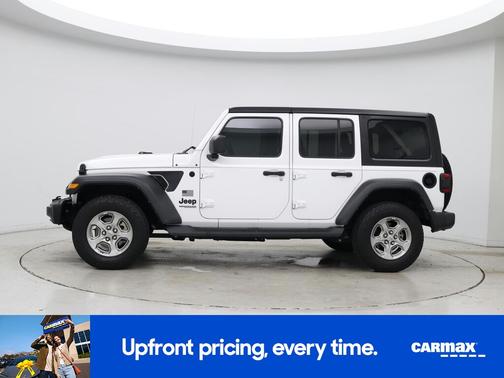 White 2021 Jeep Wrangler Unlimited Freedom