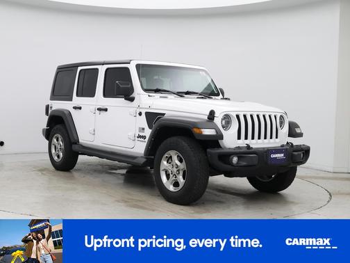 White 2021 Jeep Wrangler Unlimited Freedom