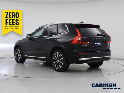 Black 2022 Volvo XC60 Recharge Plug-In Hybrid T8 Inscription Expression