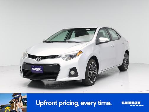 Silver 2015 Toyota Corolla S Plus