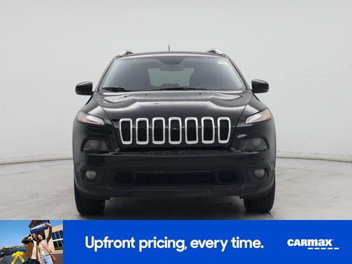 Black 2017 Jeep Cherokee Latitude
