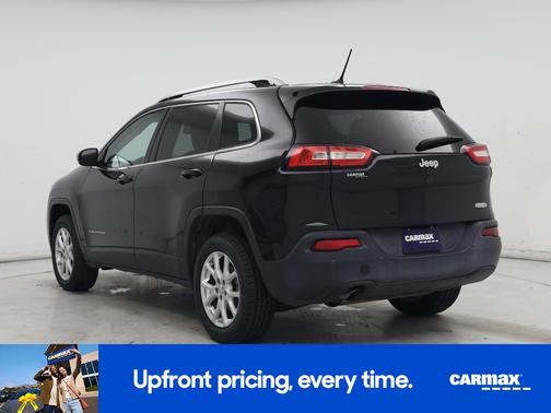 Black 2017 Jeep Cherokee Latitude