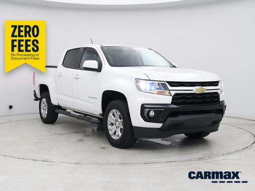 White 2022 Chevrolet Colorado LT