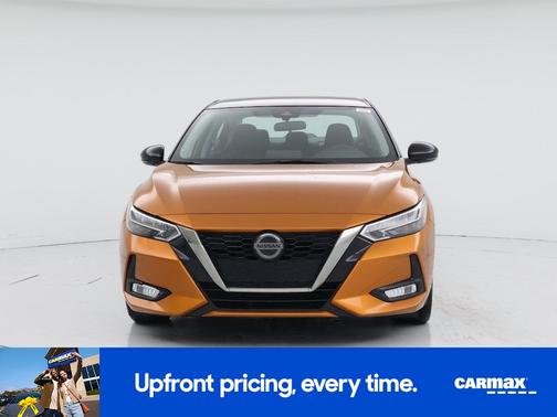 Orange 2023 Nissan Sentra SR