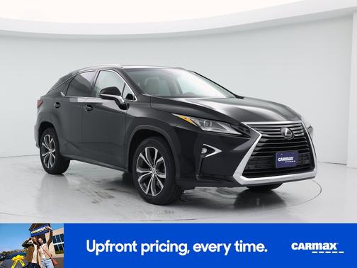 Black 2016 Lexus RX 350 F-Sport
