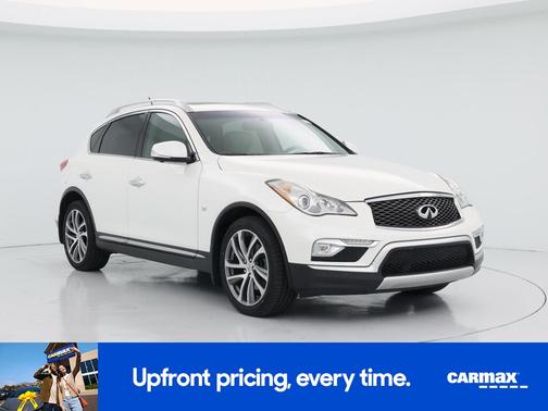 White 2017 INFINITI QX50