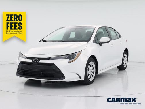White 2023 Toyota Corolla LE