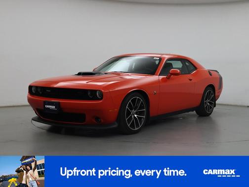 Orange 2016 Dodge Challenger 392 Hemi Scat Pack Shaker