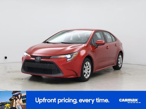 Red 2021 Toyota Corolla LE
