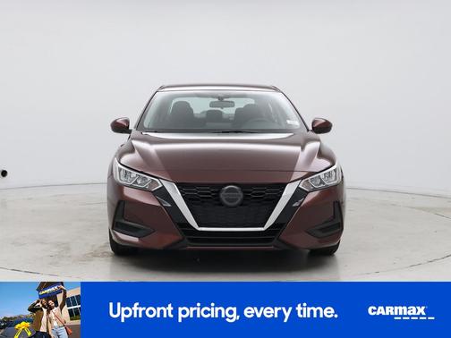 Burgundy 2021 Nissan Sentra SV