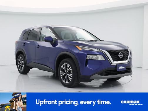 Blue 2022 Nissan Rogue SV