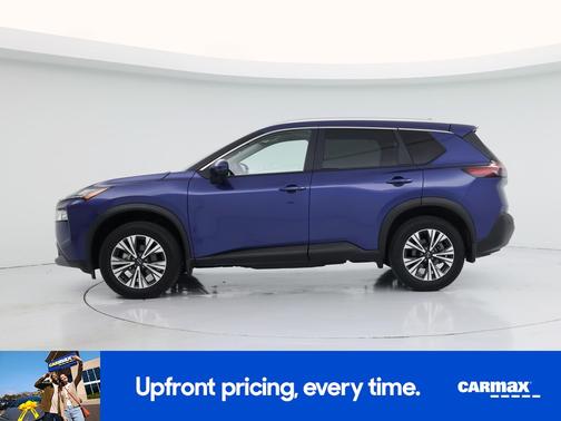 Blue 2022 Nissan Rogue SV
