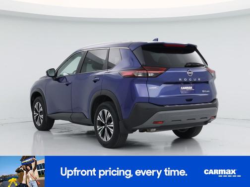 Blue 2022 Nissan Rogue SV