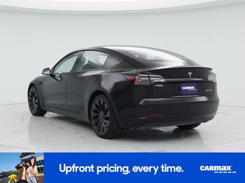 Black 2022 Tesla Model 3 Performance