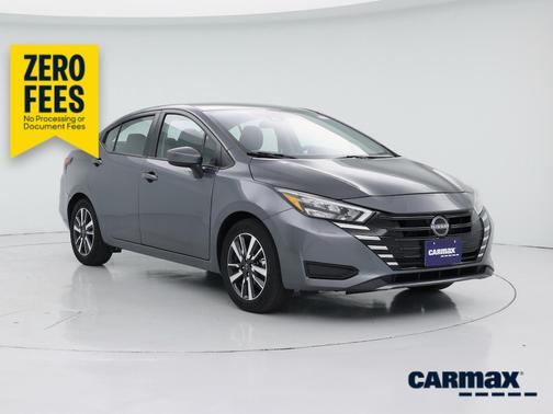 Black 2025 Nissan Versa SV