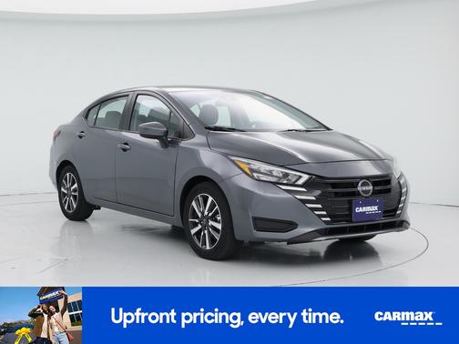 Black 2025 Nissan Versa SV