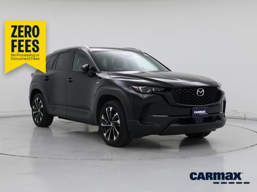Black 2025 Mazda CX-50 Hybrid Premium Plus