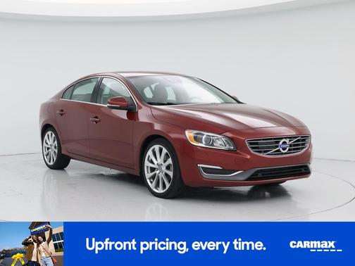 Red 2016 Volvo S60 T5 Inscription Platinum