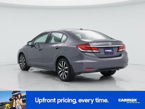 Gray 2015 Honda Civic EX-L
