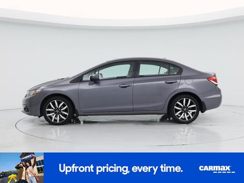 Gray 2015 Honda Civic EX-L