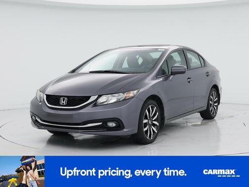 Gray 2015 Honda Civic EX-L