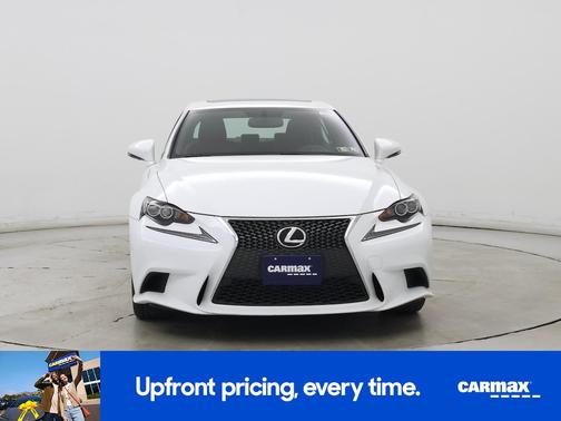 White 2016 Lexus IS 200t